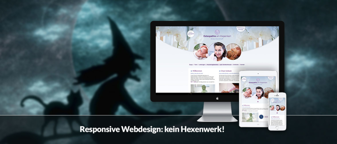 Responsive Webdesign – kein Hexenwerk!