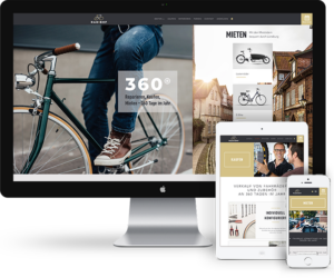 Desarrollo WordPress por Saskia Teichmann: Rad am Bahnhof por Radspeicher Malte Meyners Lüneburg